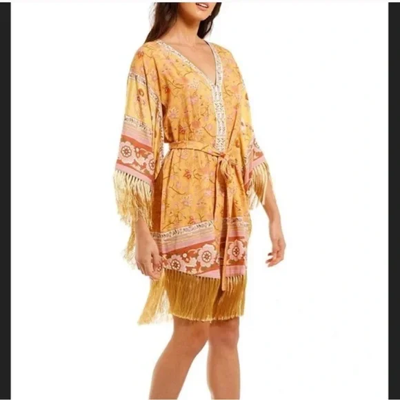 Spell & The Gypsy Collective Portobello Road Tassel Dress Size L - Picture 1 of 11
